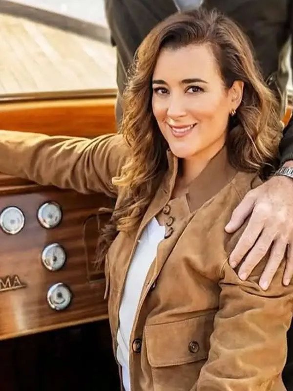 Shop NCIS Tony and Ziva Cote de Pablo Brown Suede Jacket