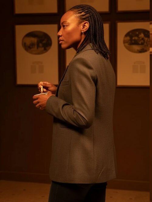 Buy Frauds Nansi Nsue Grey Blazer