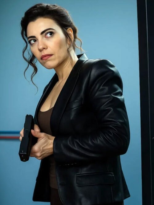 Shop Nassima Benchicou NCIS Tony & Ziva Leather Blazer