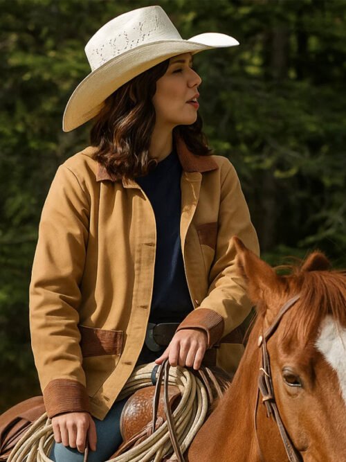 Shop Heartland Rebecca Todd Brown Jacket