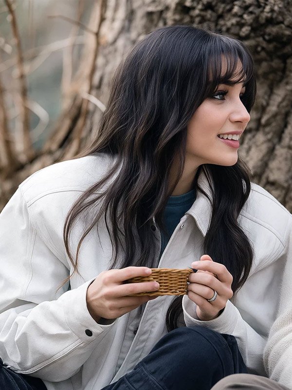 Buy Reminder Hande Erçel White Jacket