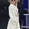 Shop Rita Ora Beige Coat