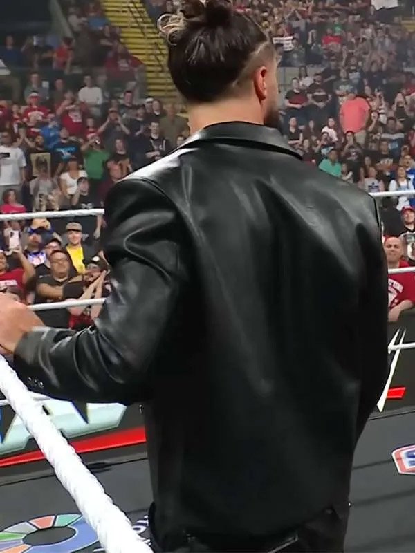 Shop Seth Rollins Monday Night RAW Leather Jacket