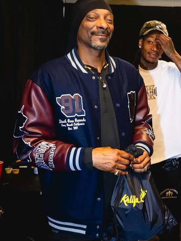 Shop Snoop Dogg Joy Varsity Jacket