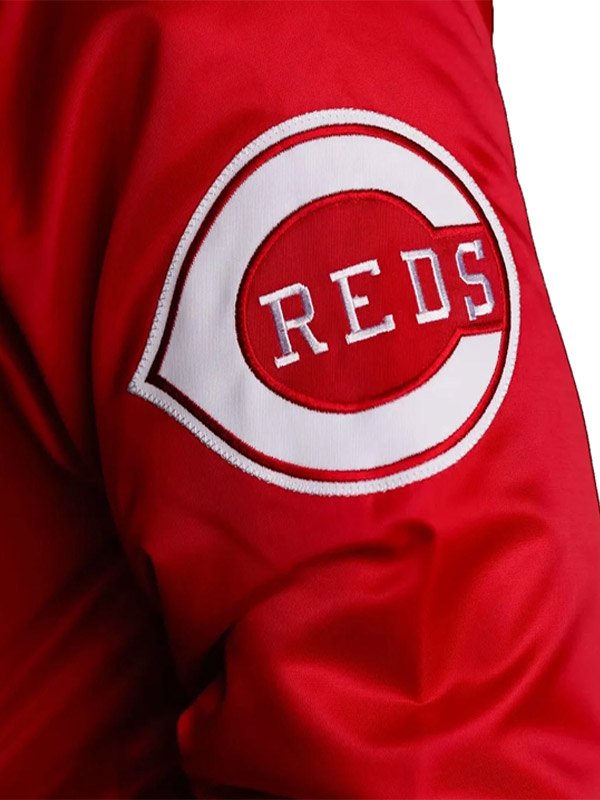 Shop Cincinnati Reds Satin Jacket