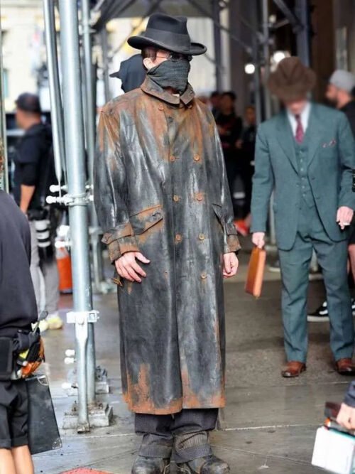 Shop The Bride Christian Bale Leather Coat