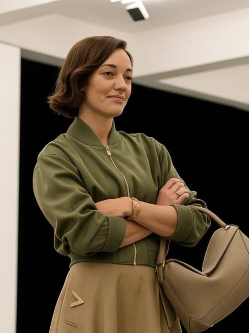 Shop The Morning Show Celine Dumont Green Jacket