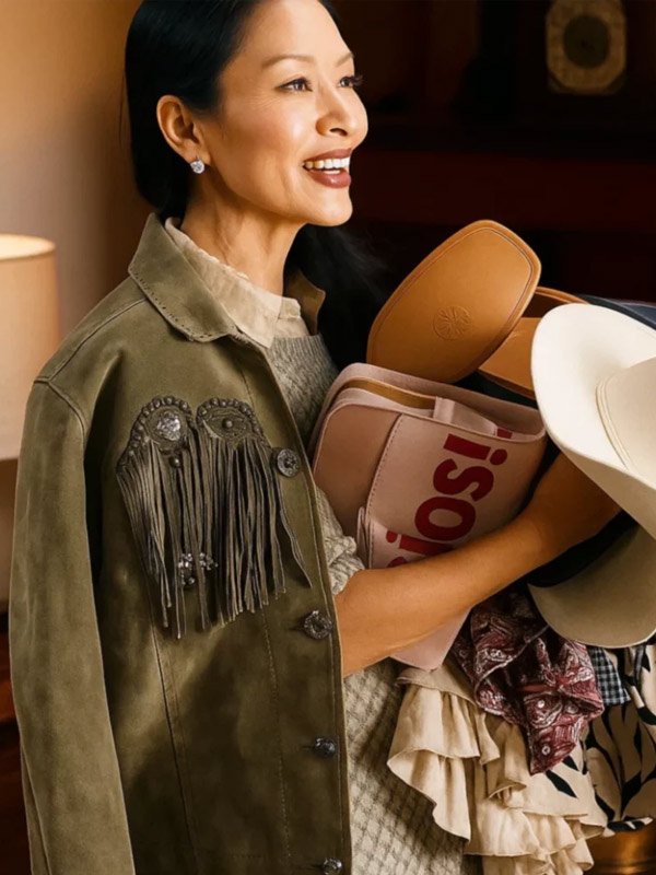 Shop The Wrong Paris Christin Park Suede Jacket