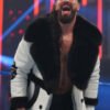 Buy RAW Seth Rollins White Leather Coat