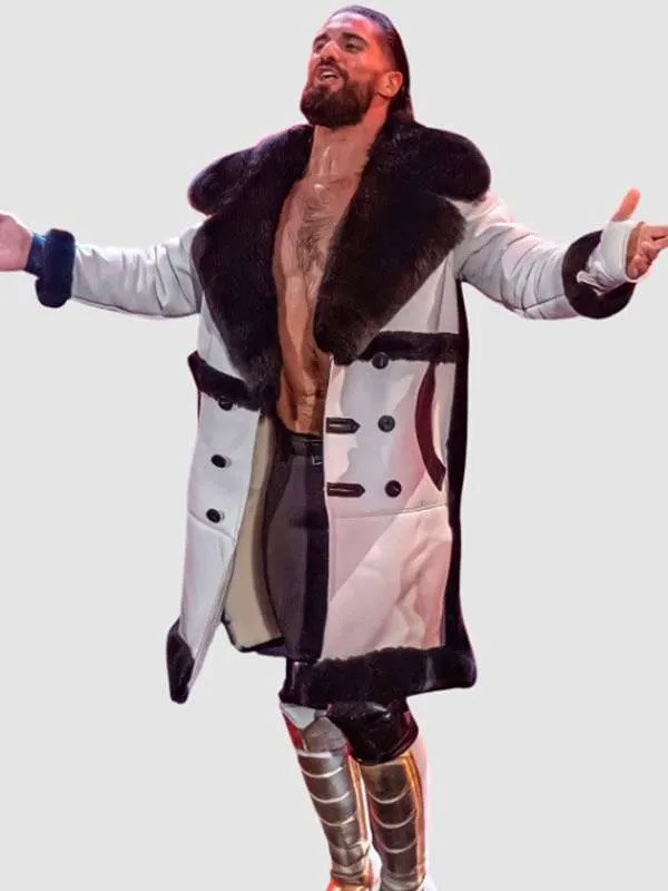 Shop WWE RAW Seth Rollins White Coat