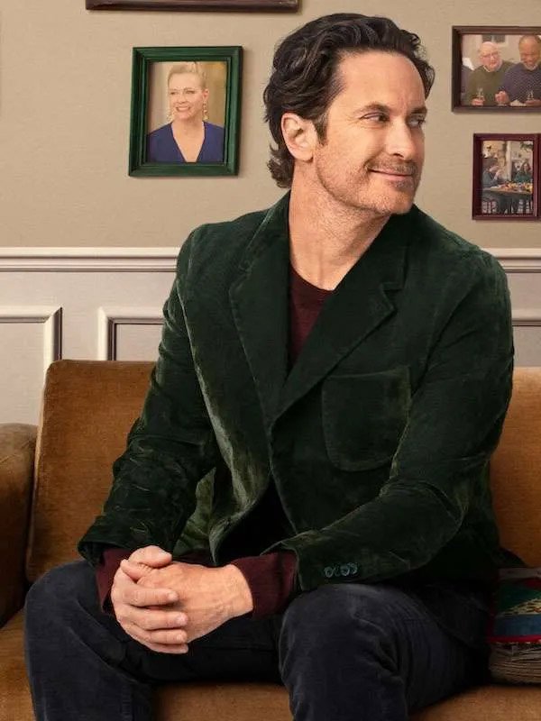 Shop A Merry Little Ex-Mas 2025 Oliver Hudson Green Blazer