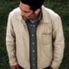 Shop Jace Scheider Savage Hunt Beige Jacket