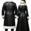 Buy Red and Black Leather Santa Couple Costume