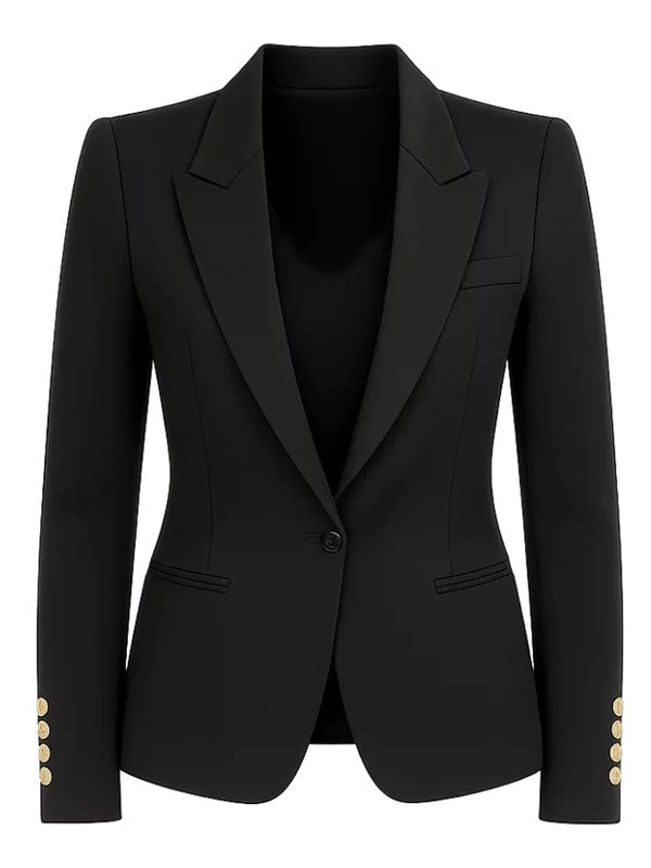 Shop 911 Briana Venskus Black Blazer