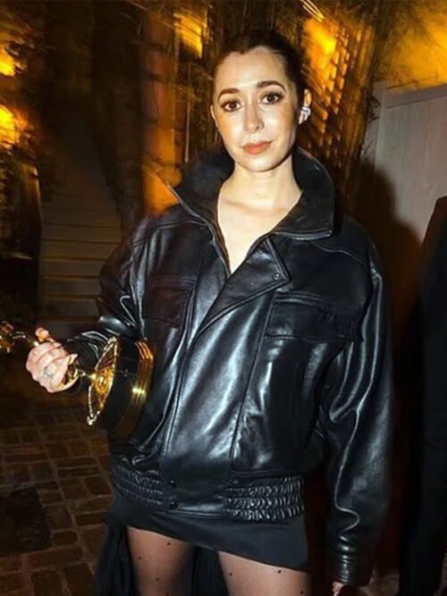 Shop Cristin Milioti 77th Emmy Awards Black Jacket