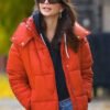 Buy Style New York City Emily Ratajkowski Puffer Hooded Jacket
