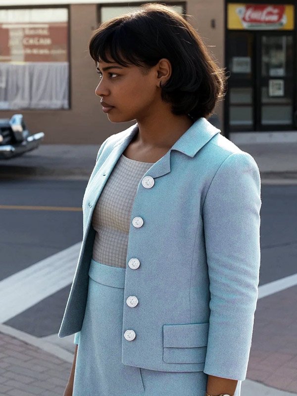 Buy IT Welcome to Derry Taylour Paige Purple Coat