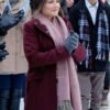 Shop Italia Ricci Love in Winterland Maroon Coat