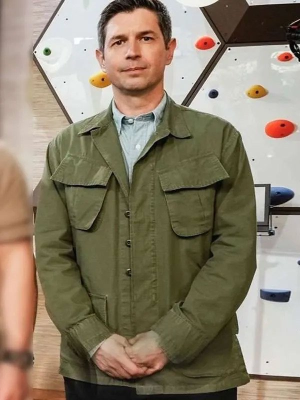 Shop John Solomon On Brand With Jimmy Fallon Green Jacket