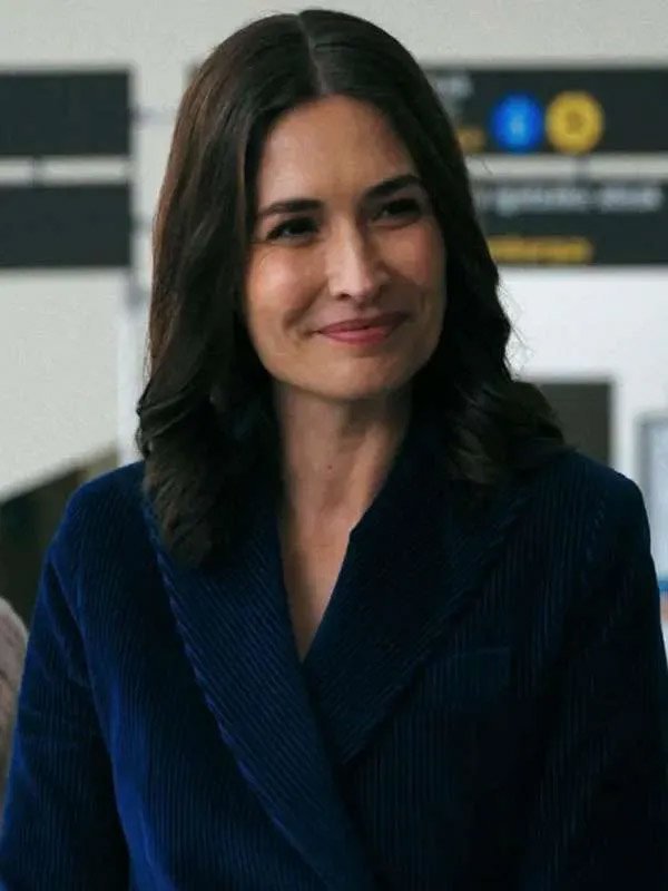 Buy Karolina Wydra TV-Series Pluribus 2025 Ana Blue Corduroy Blazer