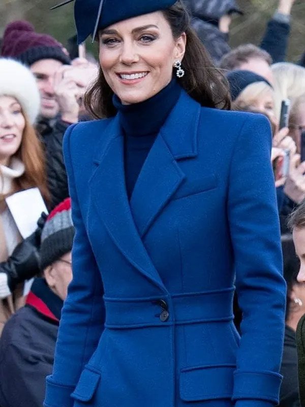Buy Kate Middleton Christmas Day Service Coat