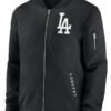 Shop LA Dodgers Dugout Black Jacket