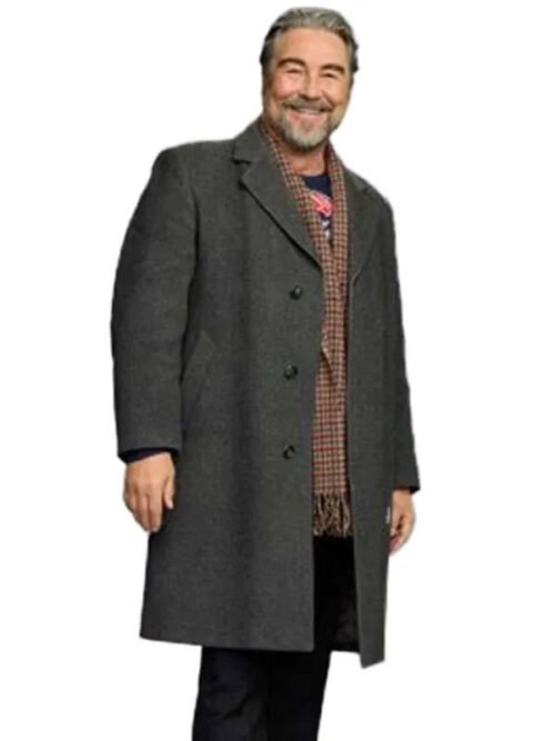 Shop Nathaniel Parker The Twelve Dates Til Christmas Grey Coat