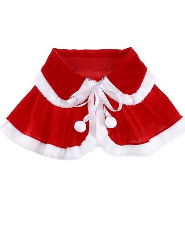 Shop Red Christmas Shoulder Cape
