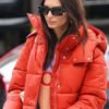 Buy New York City Emily Ratajkowski Orange Jacket