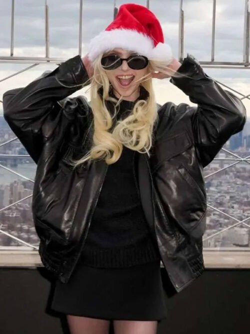 Shop Taylor Momsen The Empire State Building 2025 Black Jacket