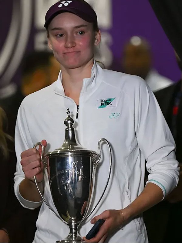 Buy WTA Finals Elena Rybakina White Jacket