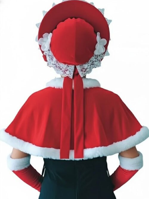 Shop Red Velvet Christmas Cape