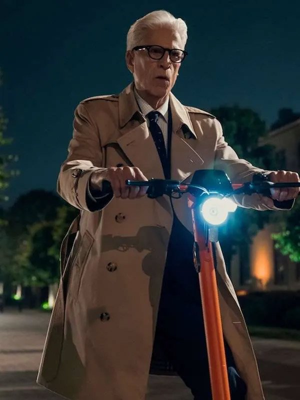 Shop A Man On The Inside Ted Danson Beige Coat