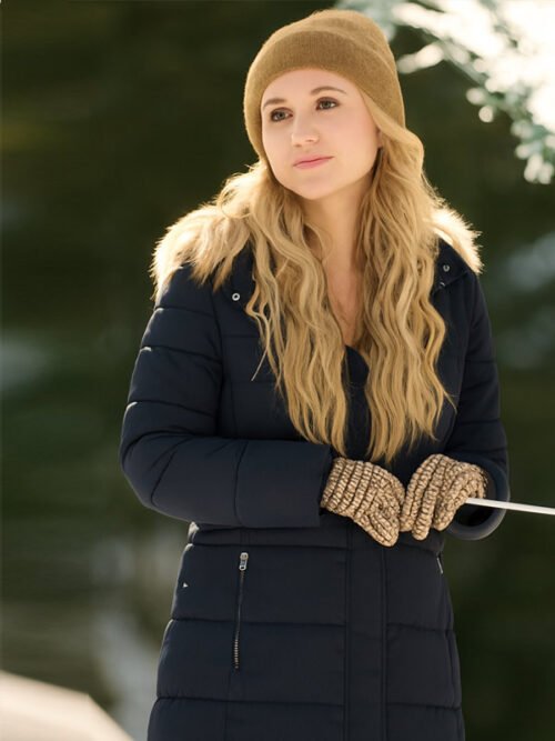 Shop A Royal Montana Christmas Fiona Gubelmann Black Coat