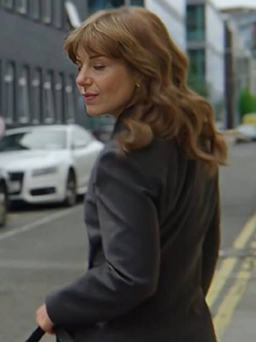 Shop The Revenge Club Emily Hunter Grey Blazer