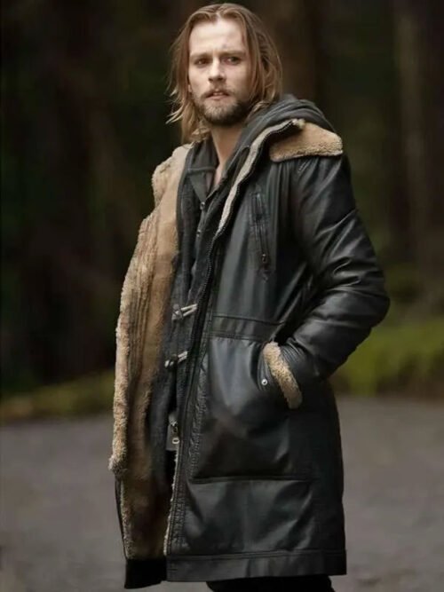 Shop Breaking Dawn Part 2 Alistair Leather Coat