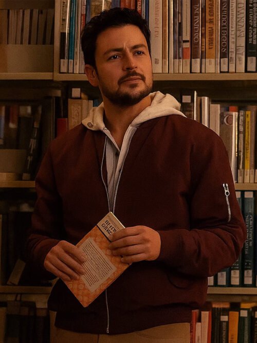 Shop Tyler Hynes Christmas Above the Clouds Bomber Jacket