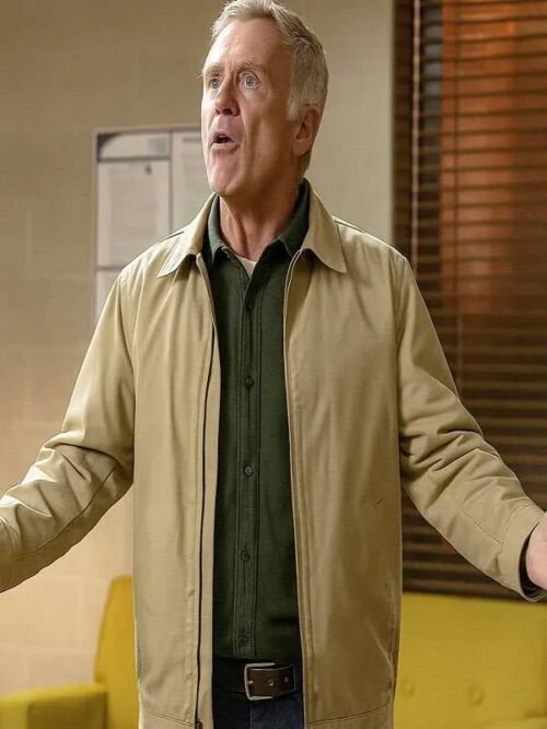 Shop Christopher Herrmann Chicago Fire Beige Jacket