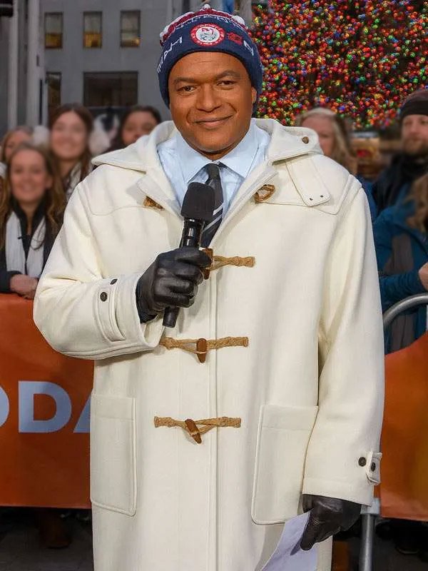 Shop Craig Melvin The Today Show Team USA Toggle Coat