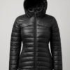 Shop Cristal Carrington Dynasty Black Puffer Jacket