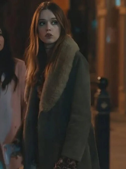 Shop Daddy Issues S01 Aimee Lou Wood Leather Coat