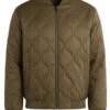 Shop Derek Rivera TV Series Mayor of Kingstown 2025 Cortez Brown Quilted Jacket