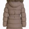 Shop Elsa TV Series Man Vs Baby 2025 Ivana Basic Grey Hooded Coat