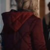 Shop Emily Rose All Is Merry and Bright Maroon Coat