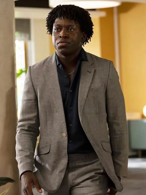 Shop Industry SO4 Toheeb Jimoh Grey Blazer