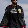 Buy KhaDarel Hodge HBCU Black Varsity Jacket