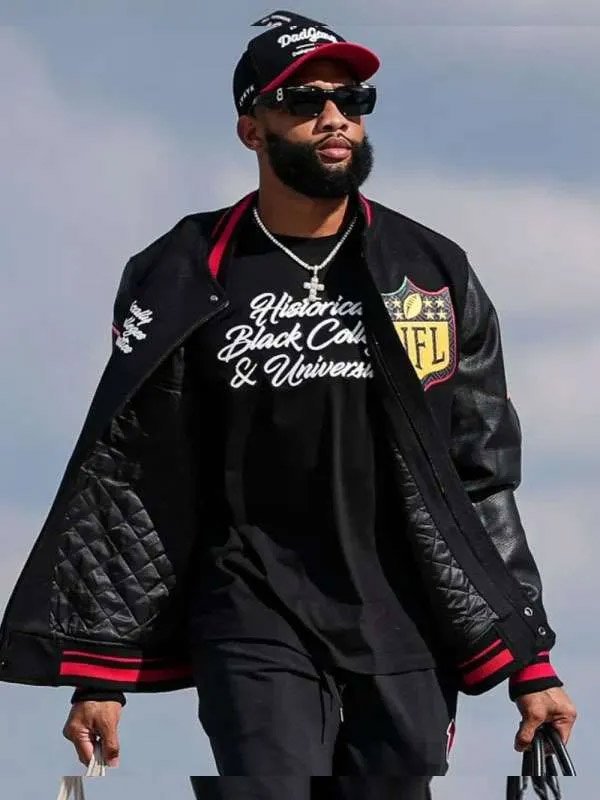 Buy KhaDarel Hodge HBCU Black Varsity Jacket