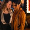 Buy Laila Jackson Murder in a Small Town Brown Leather Jacket