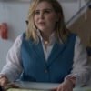 Shop `Mae Whitman Tv-Series The Twelve Dates 'Til Christmas 2025 Blue Vest