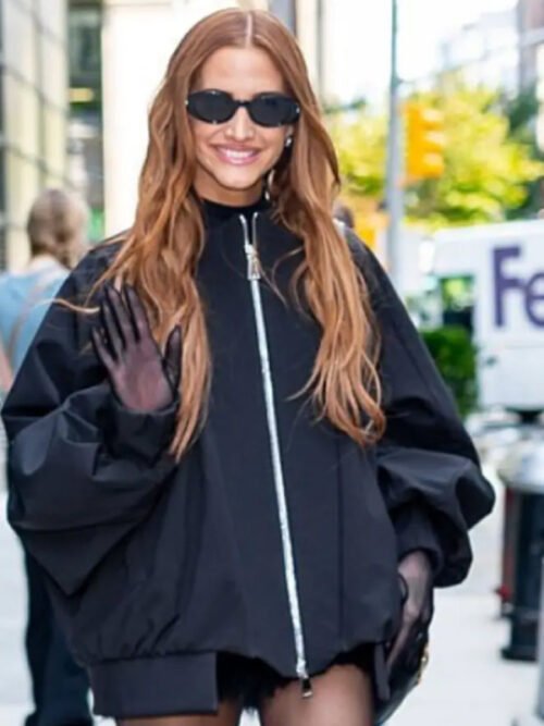 Buy Ashlee Simpson Black Jacket